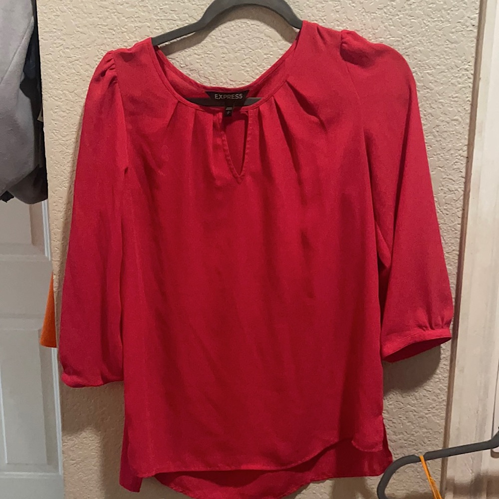 Dark Pink Express Blouse